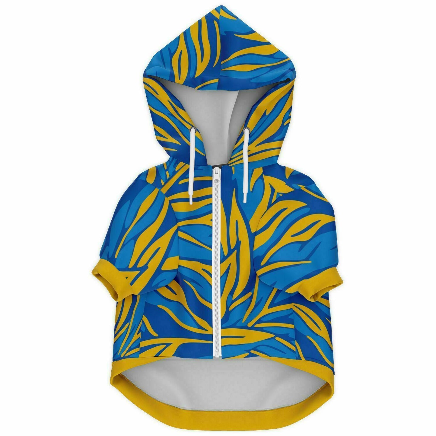 BLUE-SKY LEAF DOG HOODIE