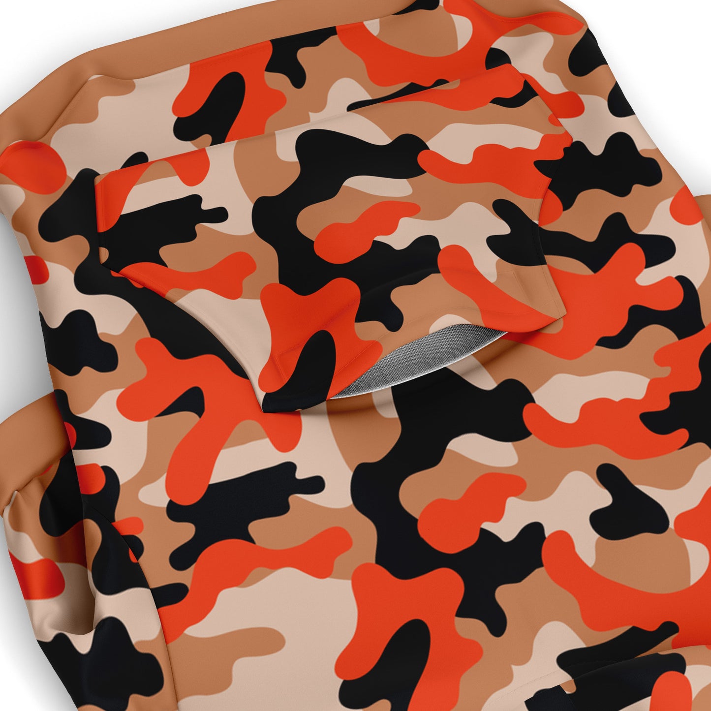 TIGER-SAND CAMO DOG HOODIE