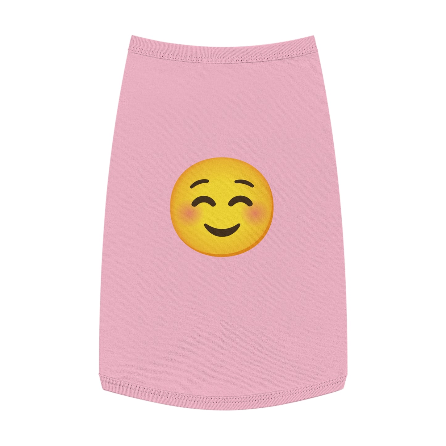 HAPPY EMOJI DOG T-SHIRT