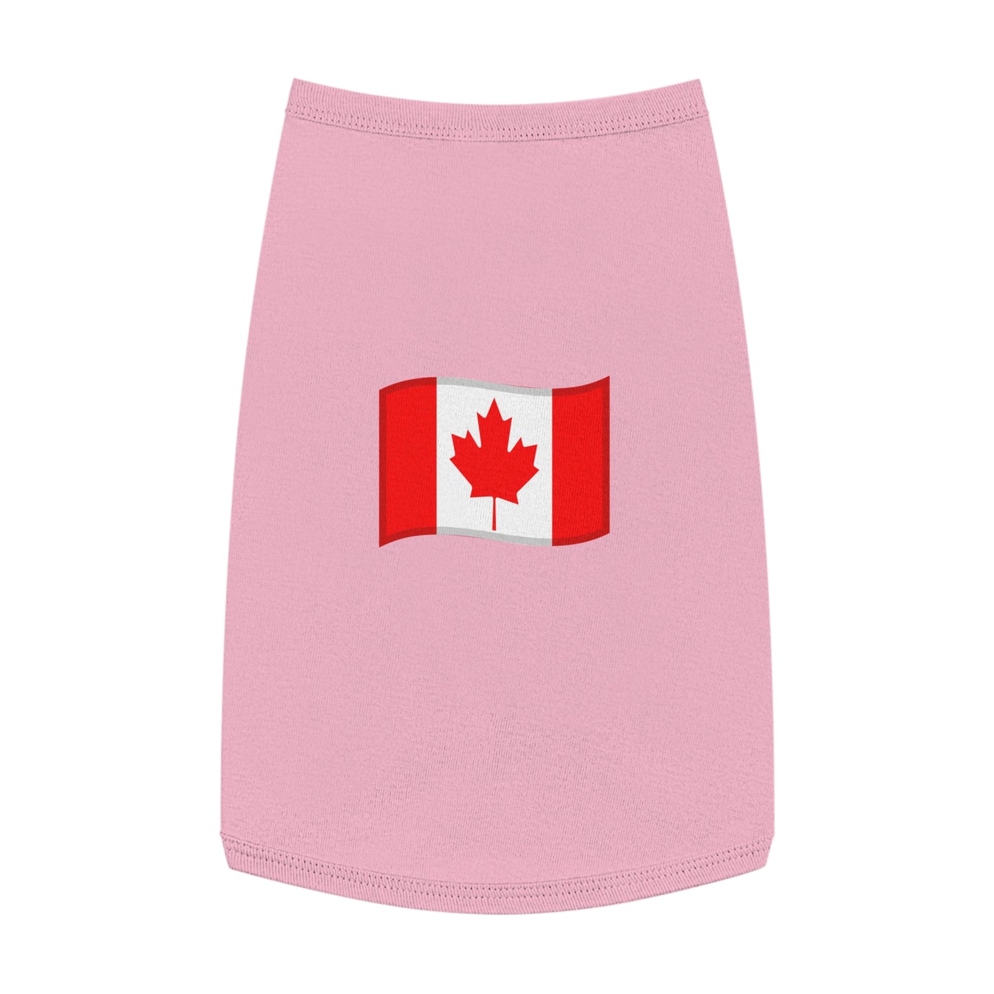 CANADA FLAG EMOJI DOG T-SHIRT