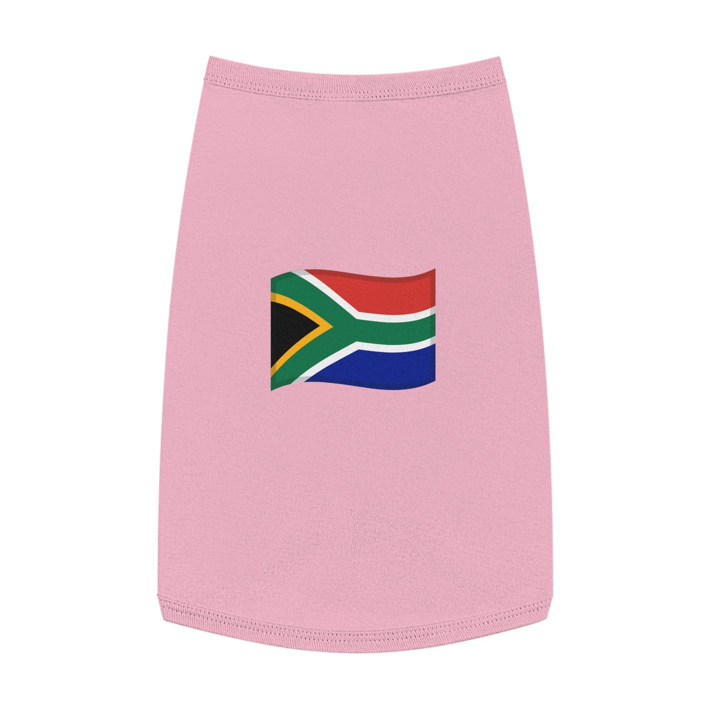 SOUTH AFRICA FLAG EMOJI DOG T-SHIRT