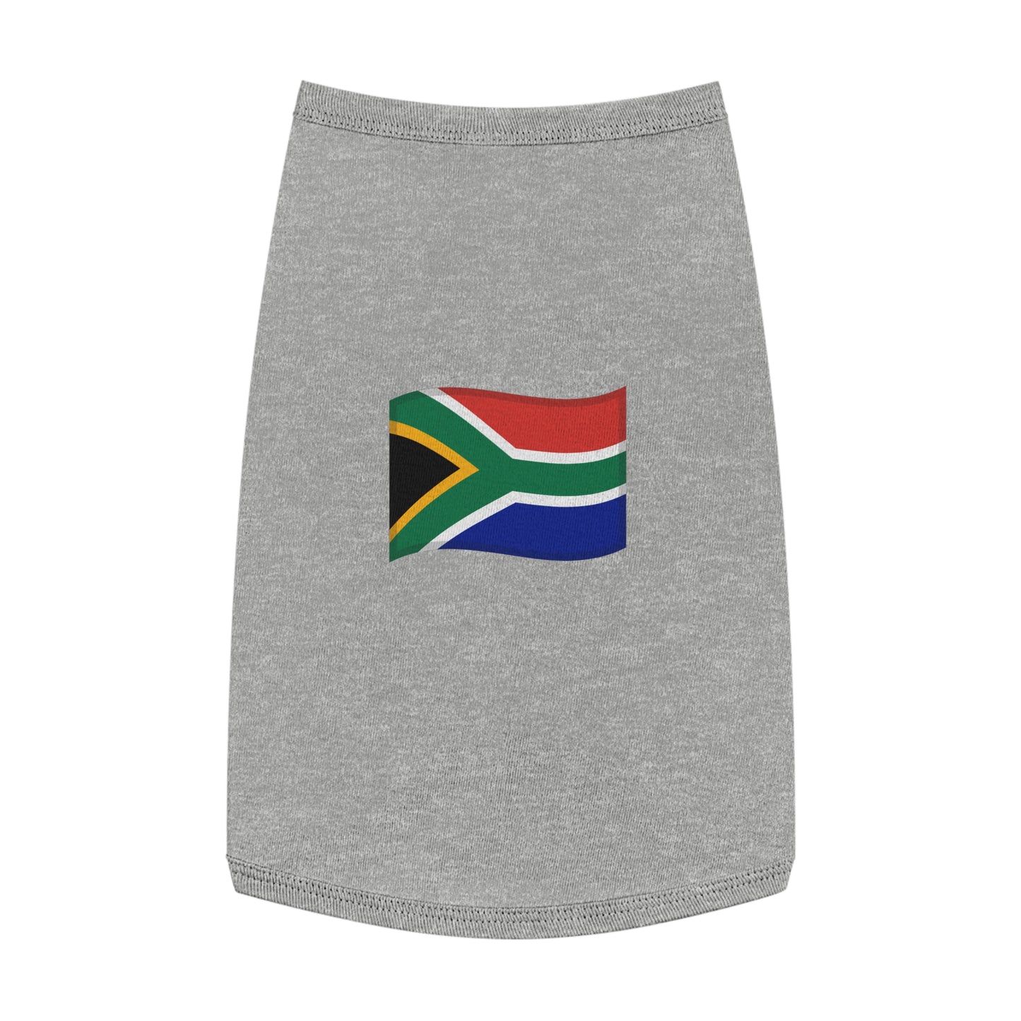 SOUTH AFRICA FLAG EMOJI DOG T-SHIRT