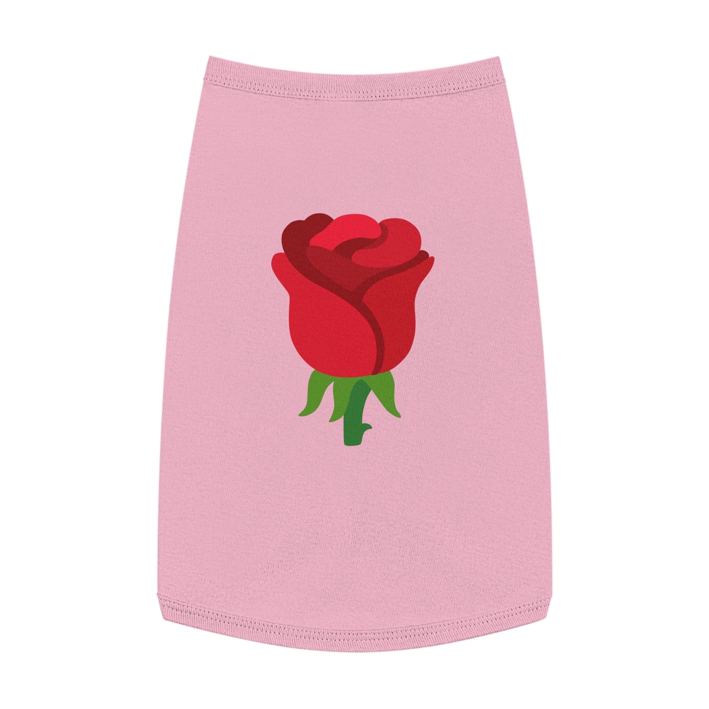 ROSE EMOJI DOG T-SHIRT