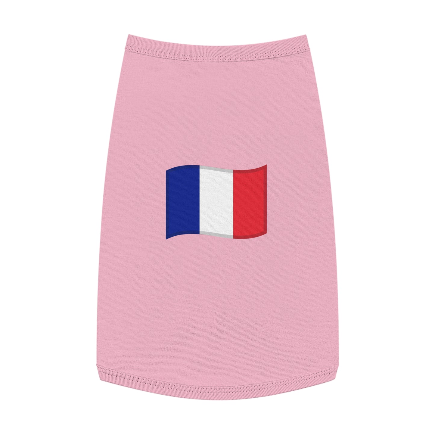 FRANCE FLAG EMOJI DOG T-SHIRT