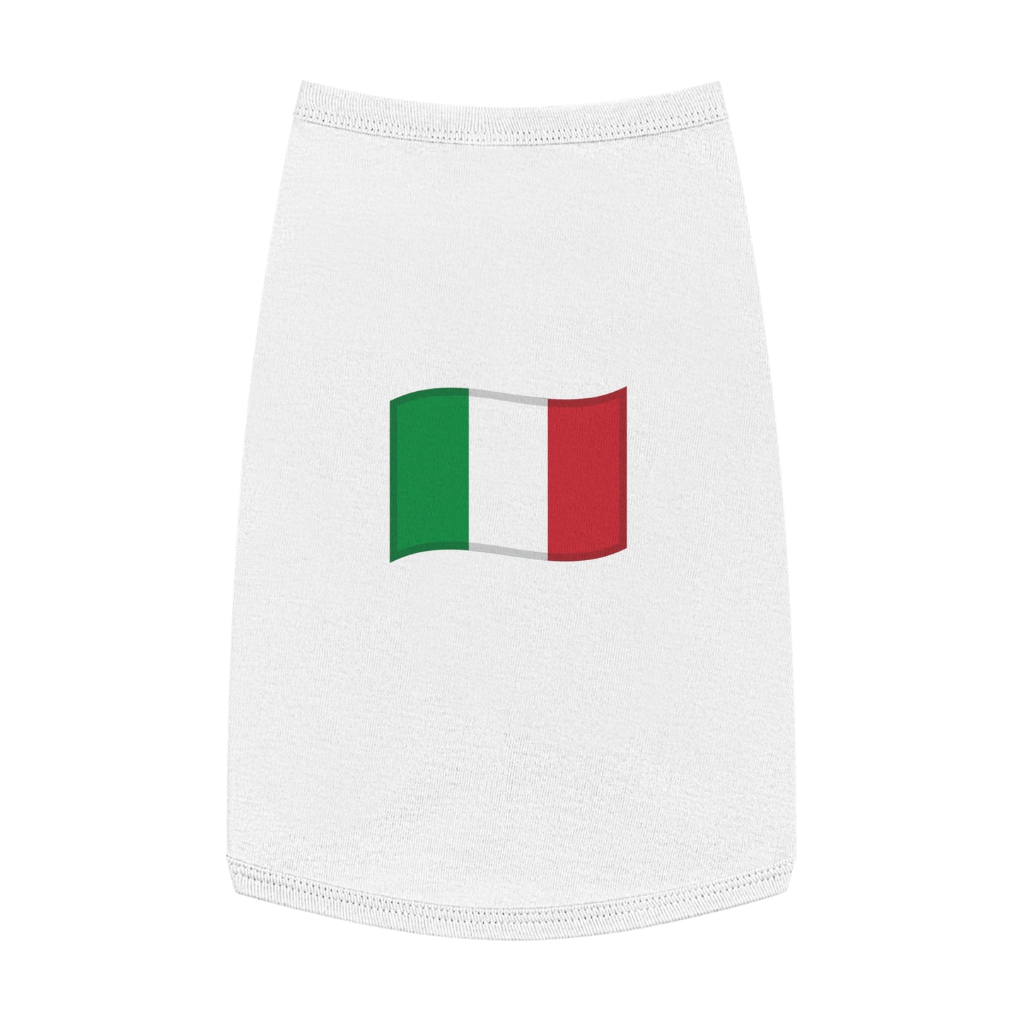 ITALY FLAG EMOJI DOG T-SHIRT