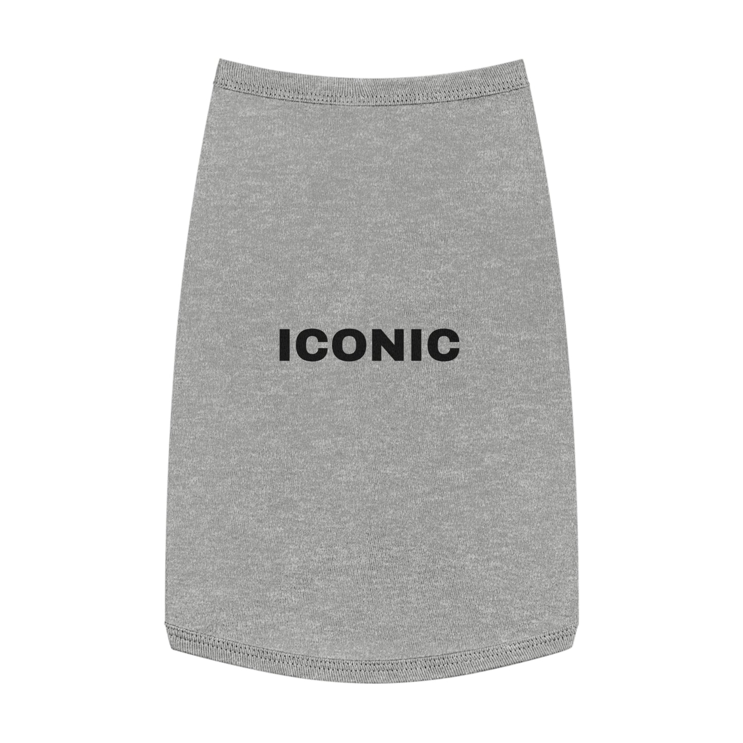 ICONIC (BLACK TEXT) DOG T-SHIRT