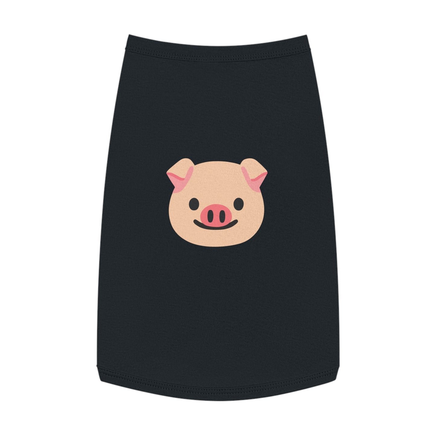 PIGGY EMOJI DOG T-SHIRT