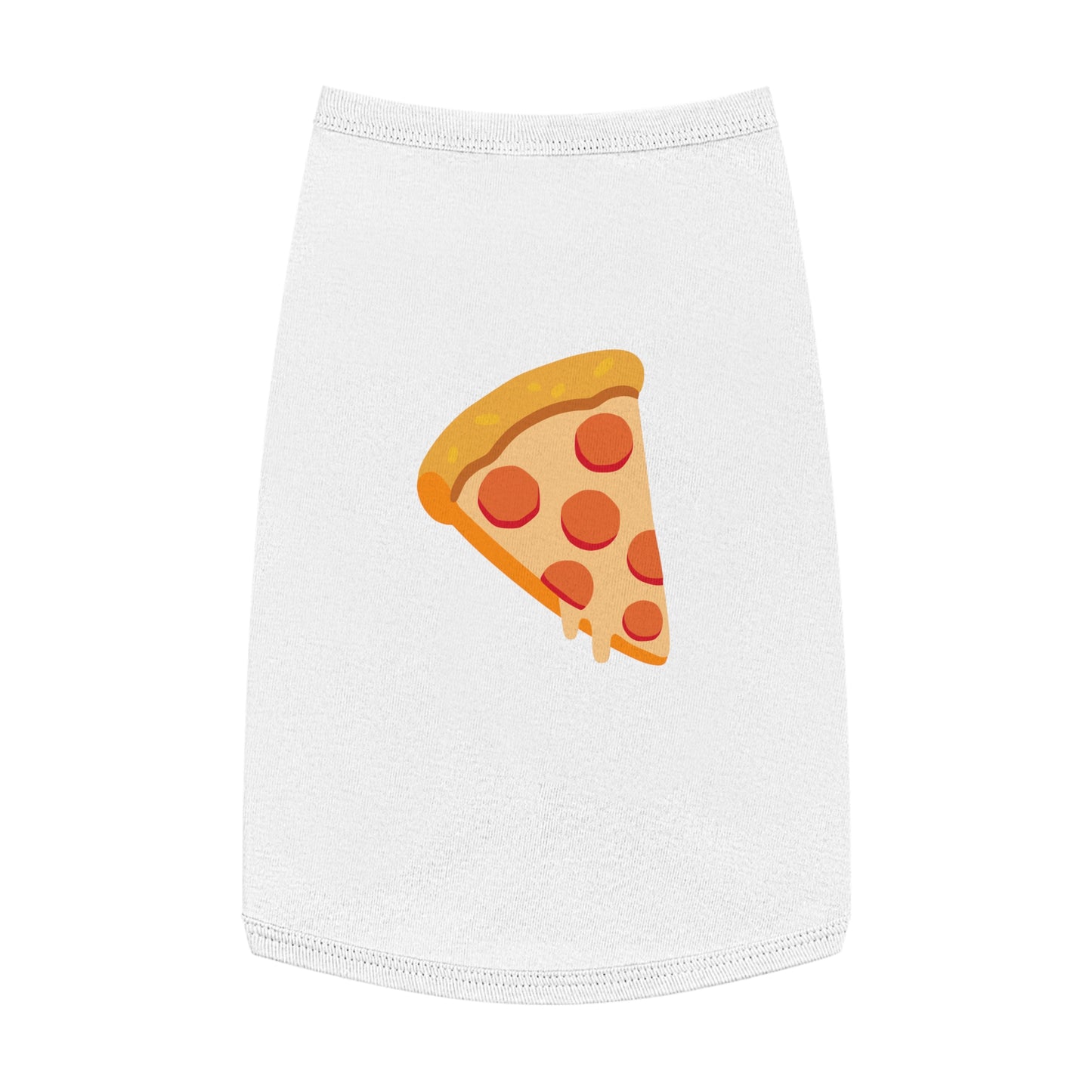 PIZZA EMOJI DOG T-SHIRT