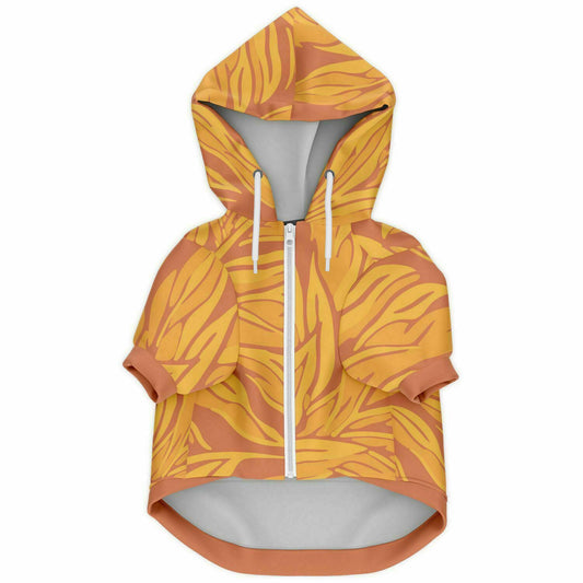 GOLDEN LEAF DOG HOODIE