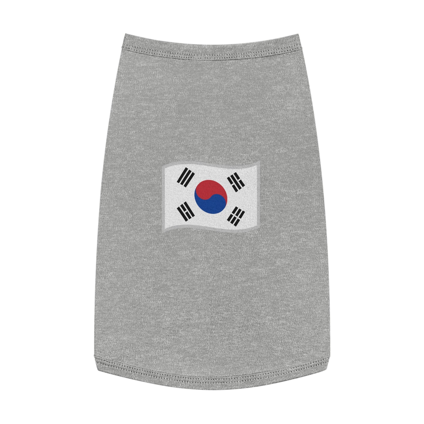 SOUTH KOREA FLAG EMOJI DOG T-SHIRT