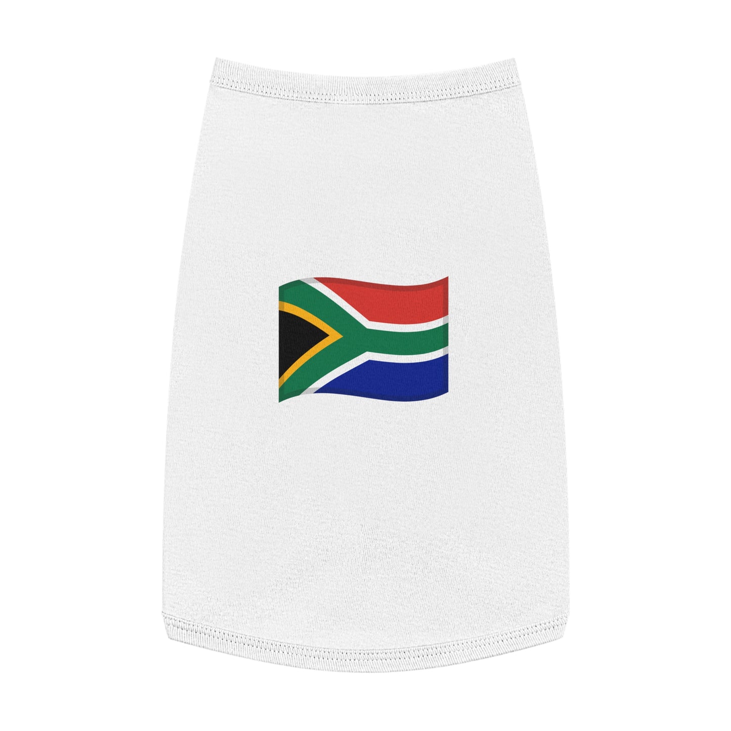 SOUTH AFRICA FLAG EMOJI DOG T-SHIRT