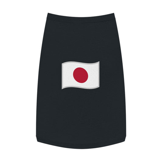 JAPAN FLAG EMOJI DOG T-SHIRT