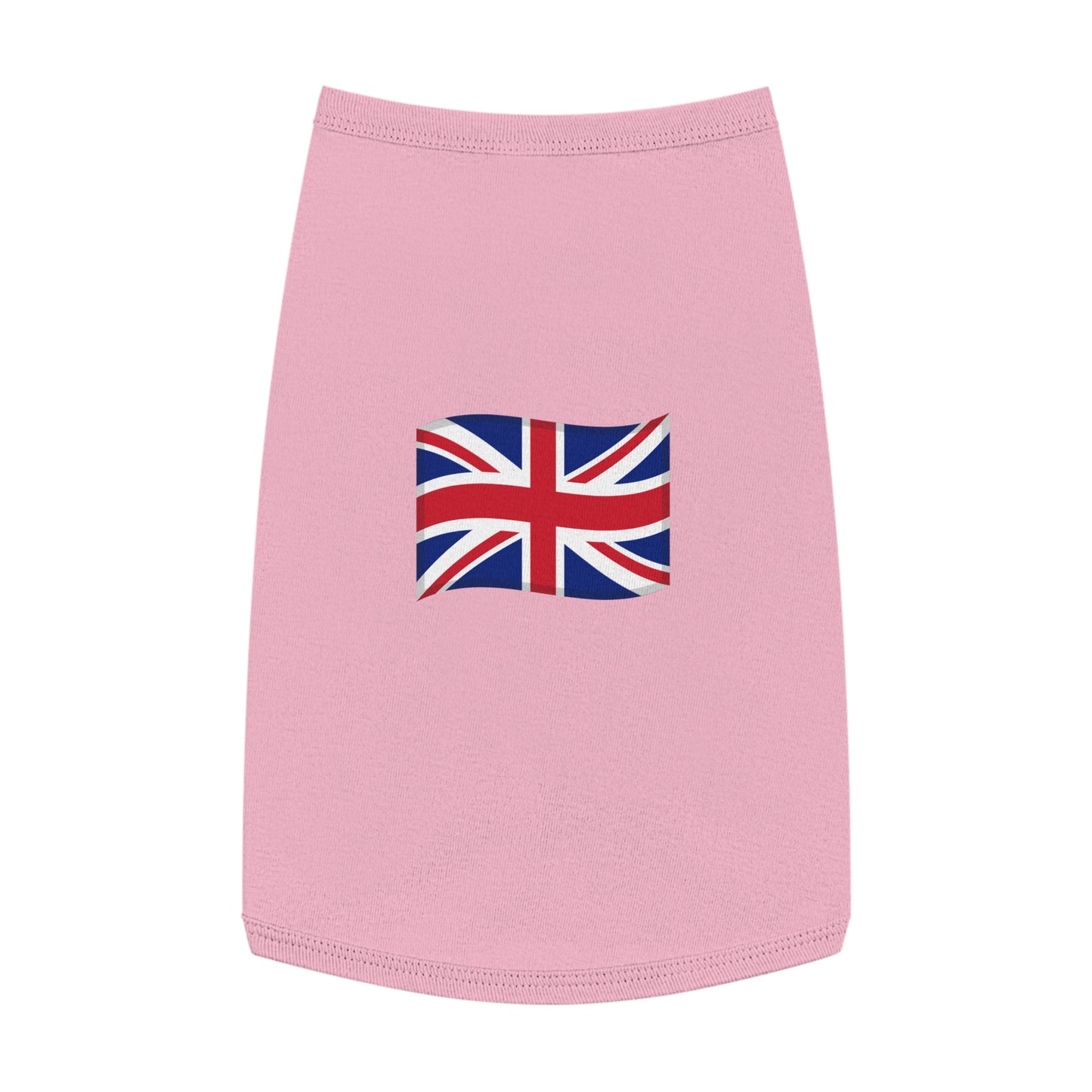 UNITED KINGDOM FLAG EMOJI DOG T-SHIRT