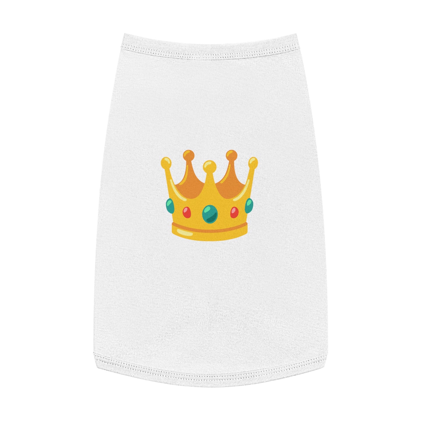 KING EMOJI DOG T-SHIRT