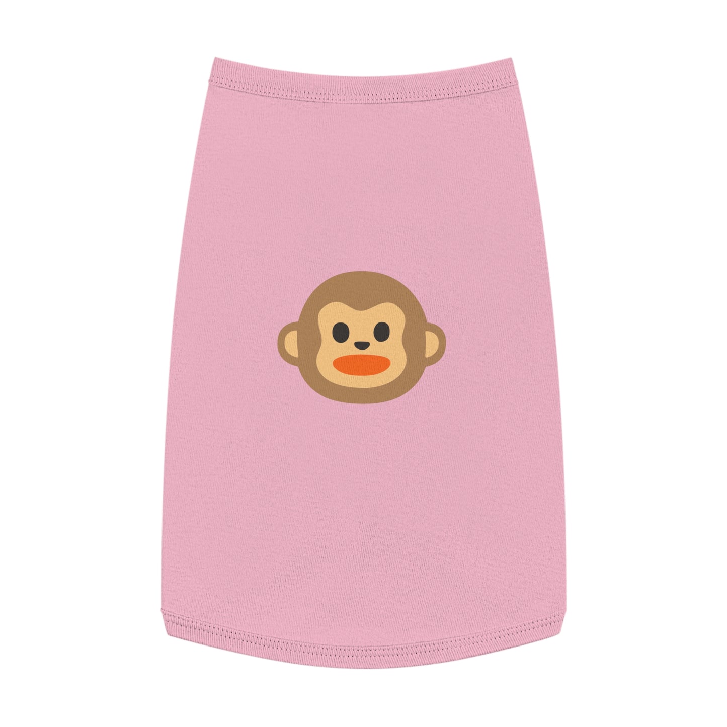 MONKEY EMOJI DOG T-SHIRT