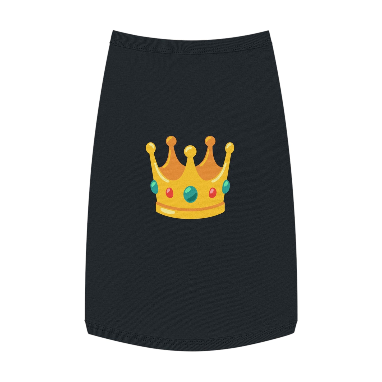 KING EMOJI DOG T-SHIRT