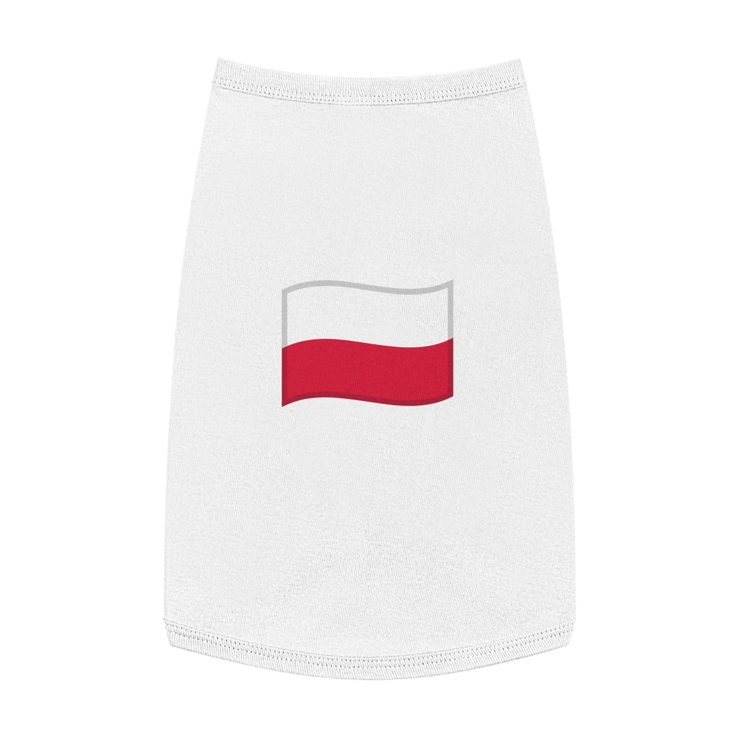 POLAND FLAG EMOJI DOG T-SHIRT