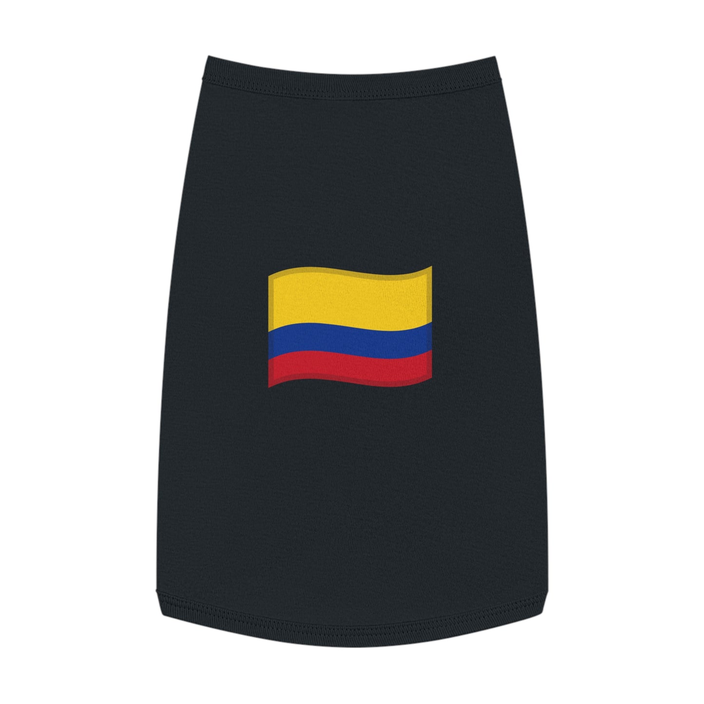 COLOMBIA FLAG EMOJI DOG T-SHIRT