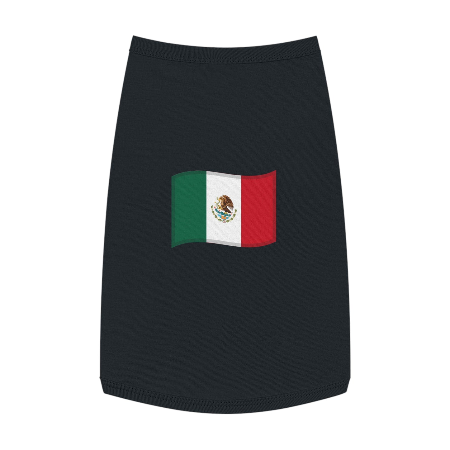 MEXICO FLAG EMOJI DOG T-SHIRT