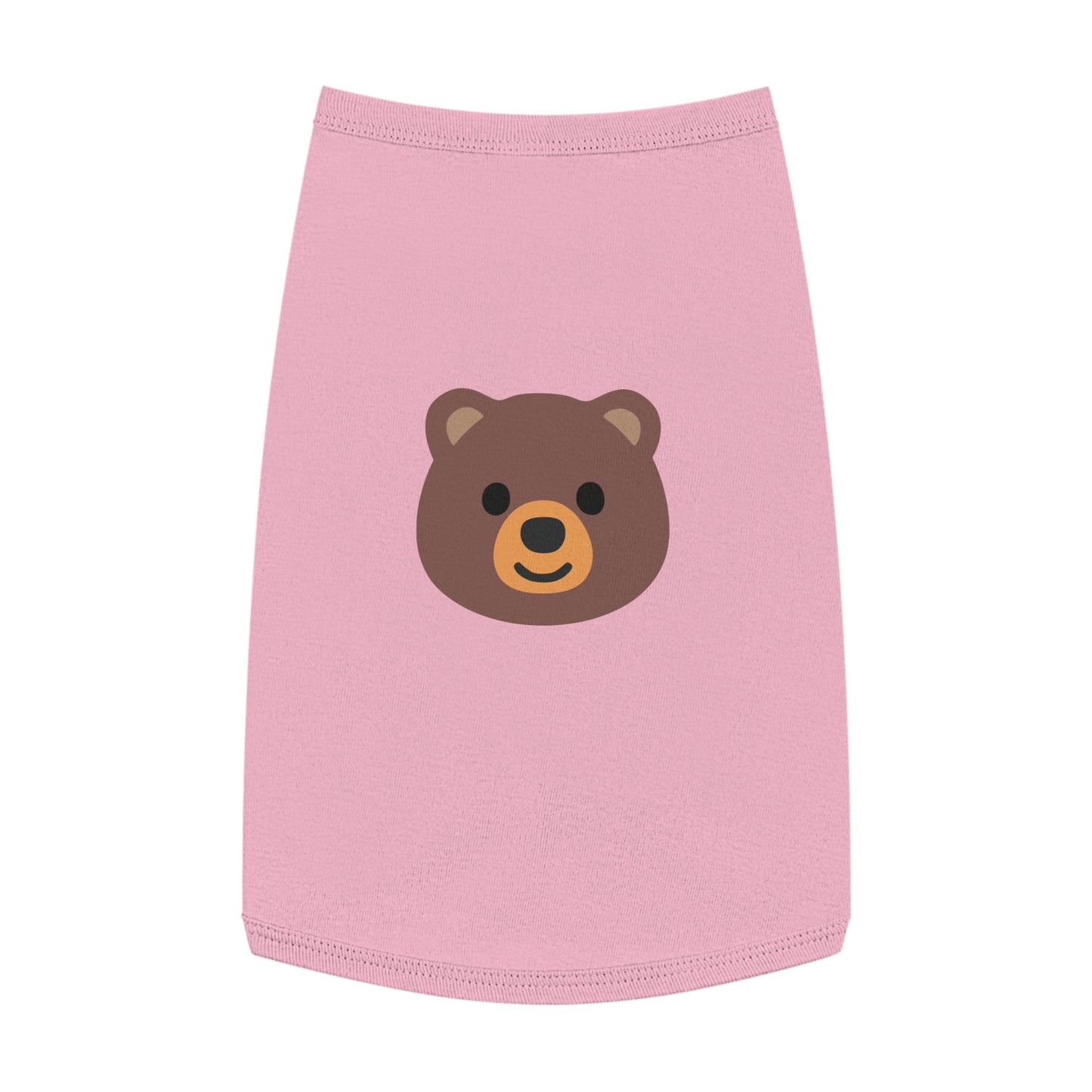 BEAR EMOJI DOG T-SHIRT