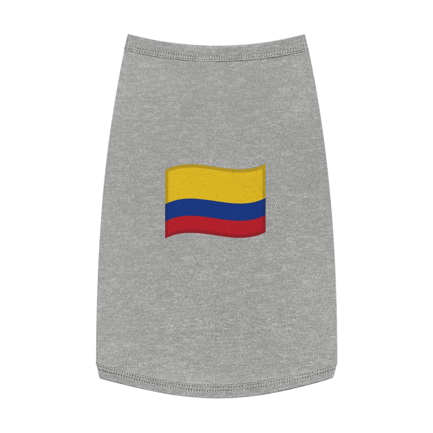 COLOMBIA FLAG EMOJI DOG T-SHIRT