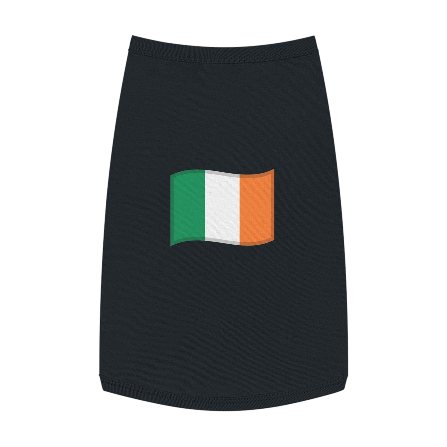 IRELAND FLAG EMOJI DOG T-SHIRT