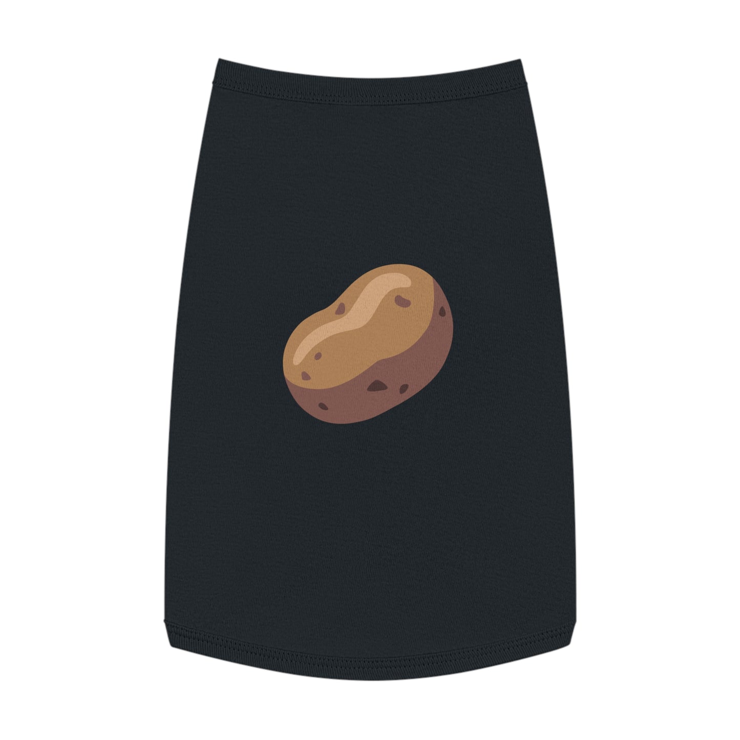 POTATO EMOJI DOG T-SHIRT