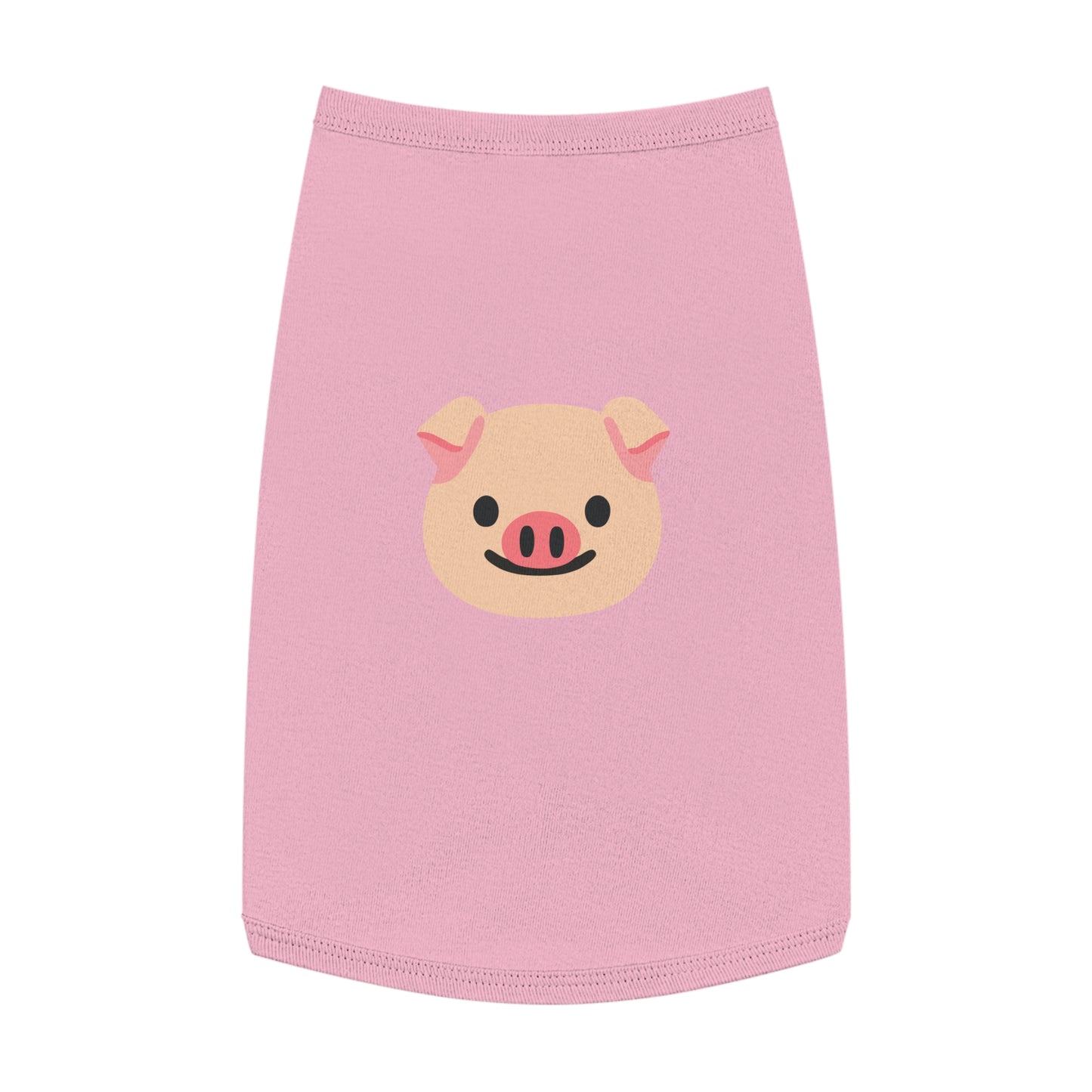 PIGGY EMOJI DOG T-SHIRT