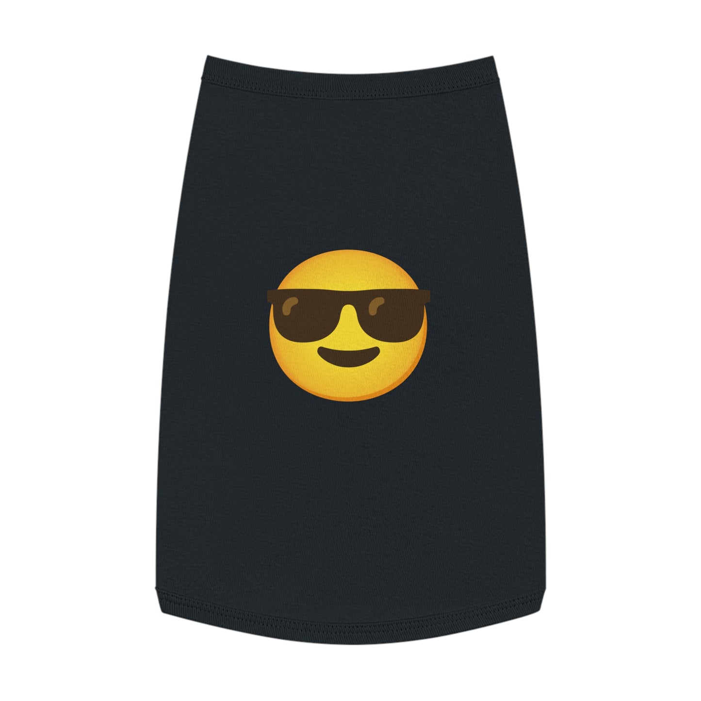 MR COOL EMOJI DOG T-SHIRT