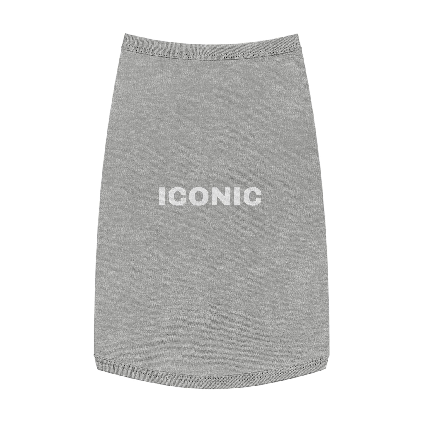 ICONIC (WHITE TEXT) DOG T-SHIRT