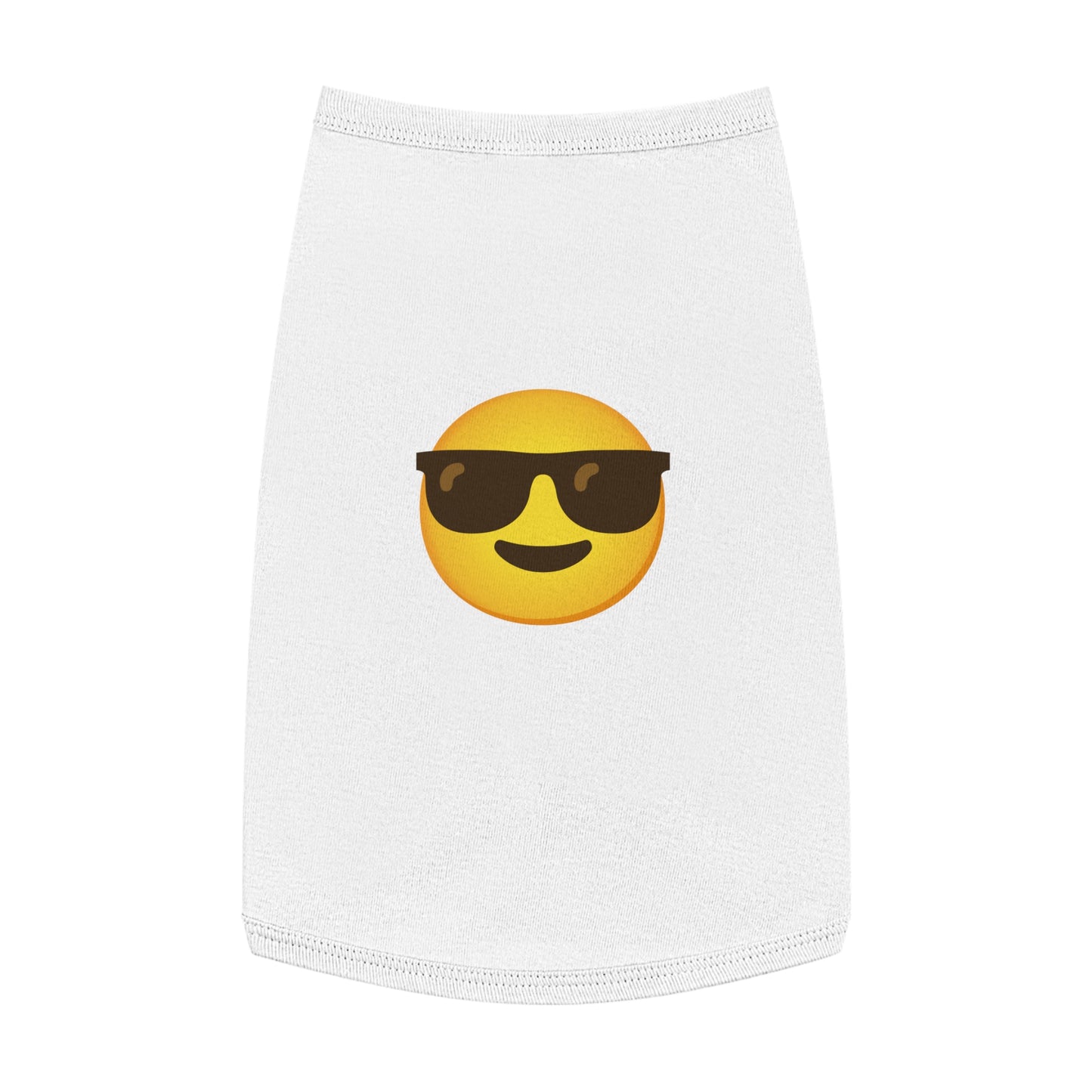 MR COOL EMOJI DOG T-SHIRT