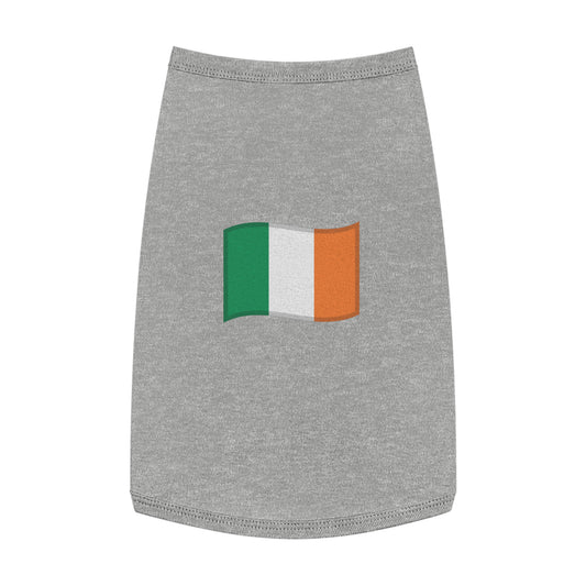 IRELAND FLAG EMOJI DOG T-SHIRT