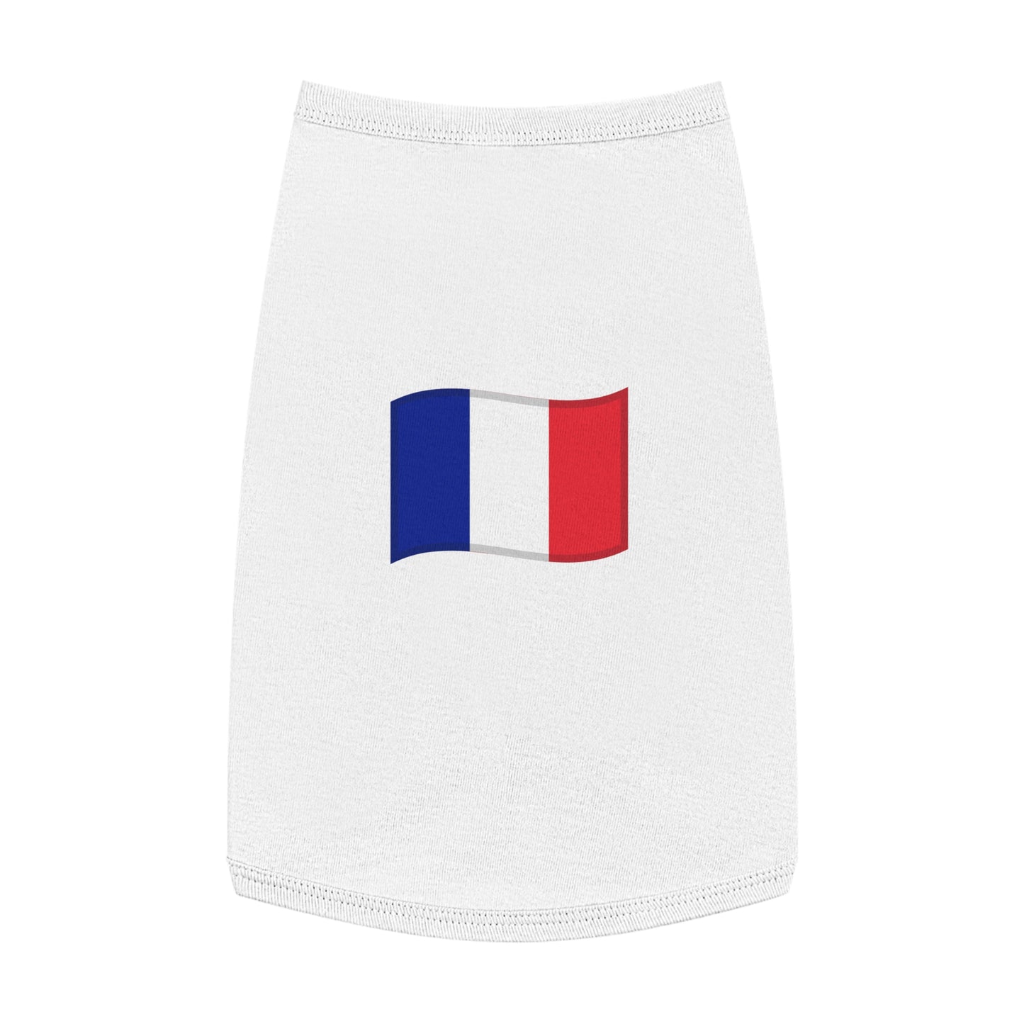 FRANCE FLAG EMOJI DOG T-SHIRT