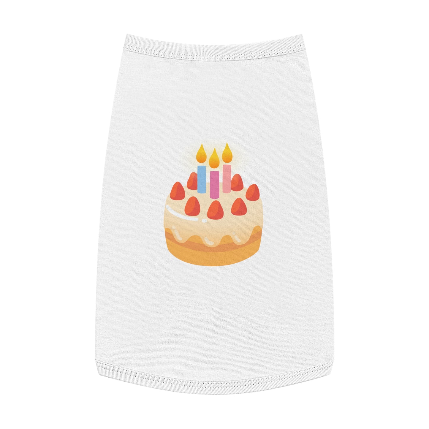 BIRTHDAY EMOJI DOG T-SHIRT