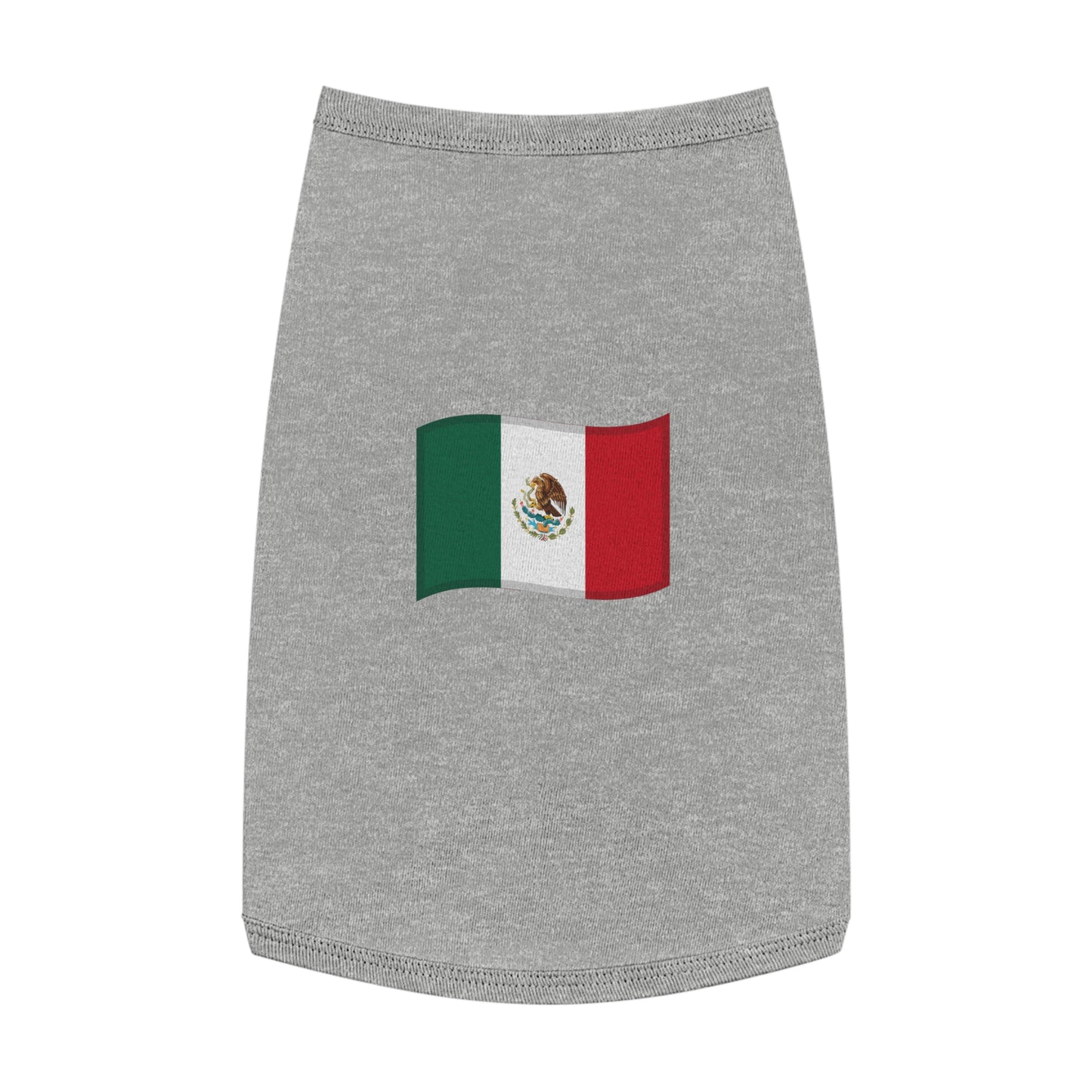 MEXICO FLAG EMOJI DOG T-SHIRT