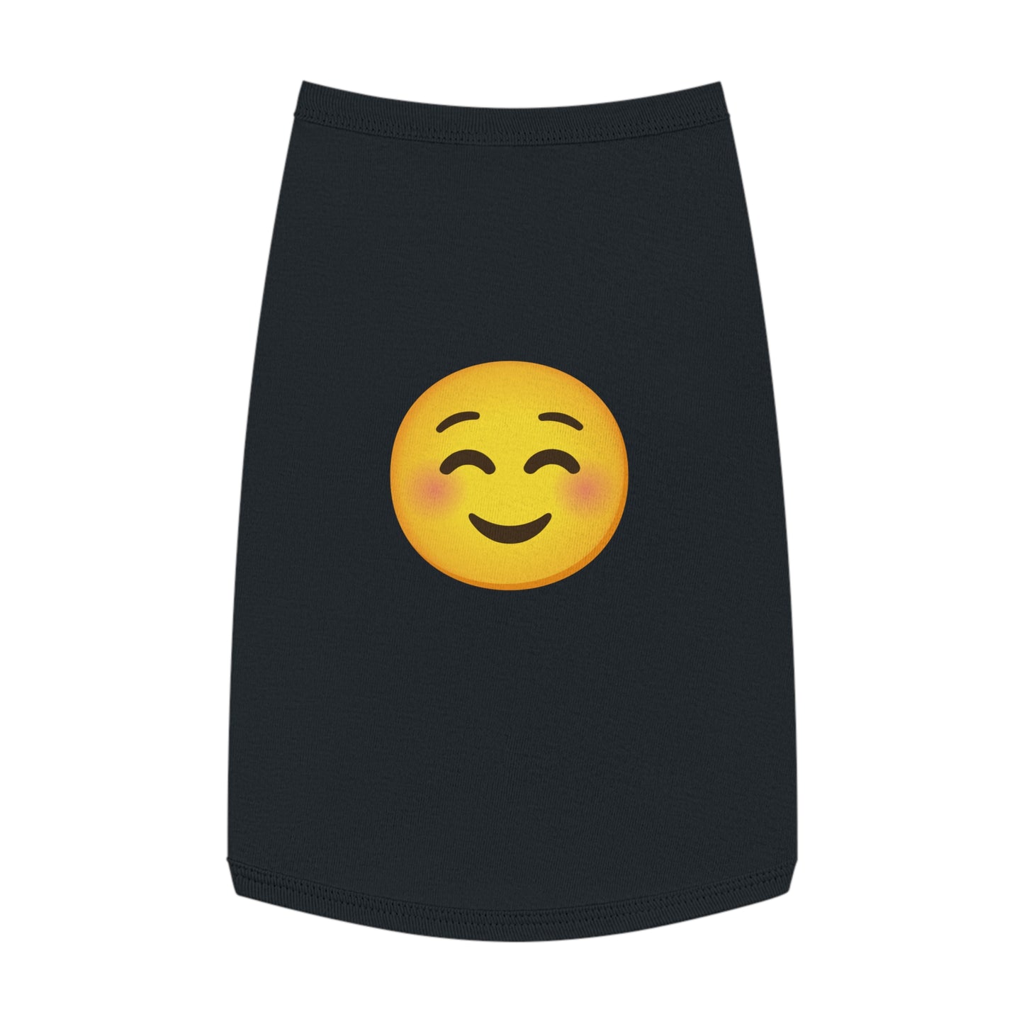 HAPPY EMOJI DOG T-SHIRT