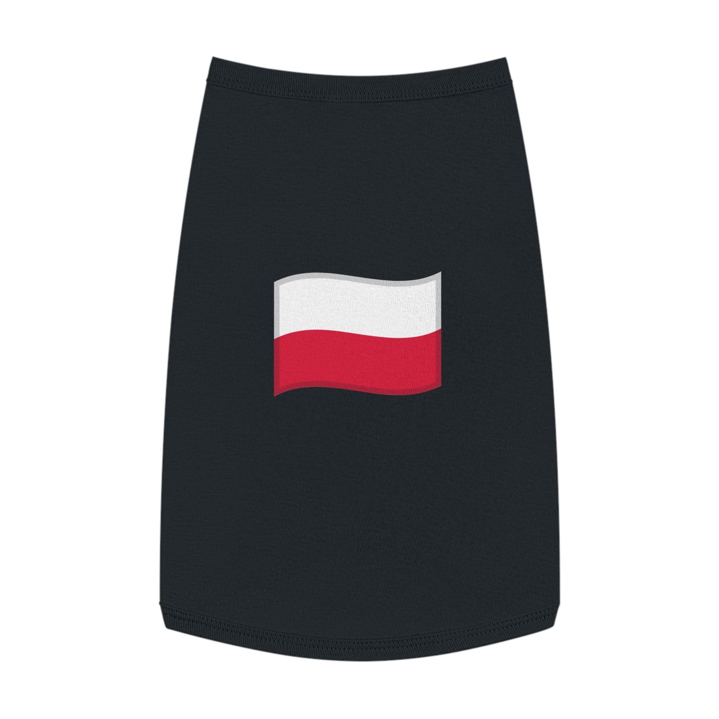 POLAND FLAG EMOJI DOG T-SHIRT