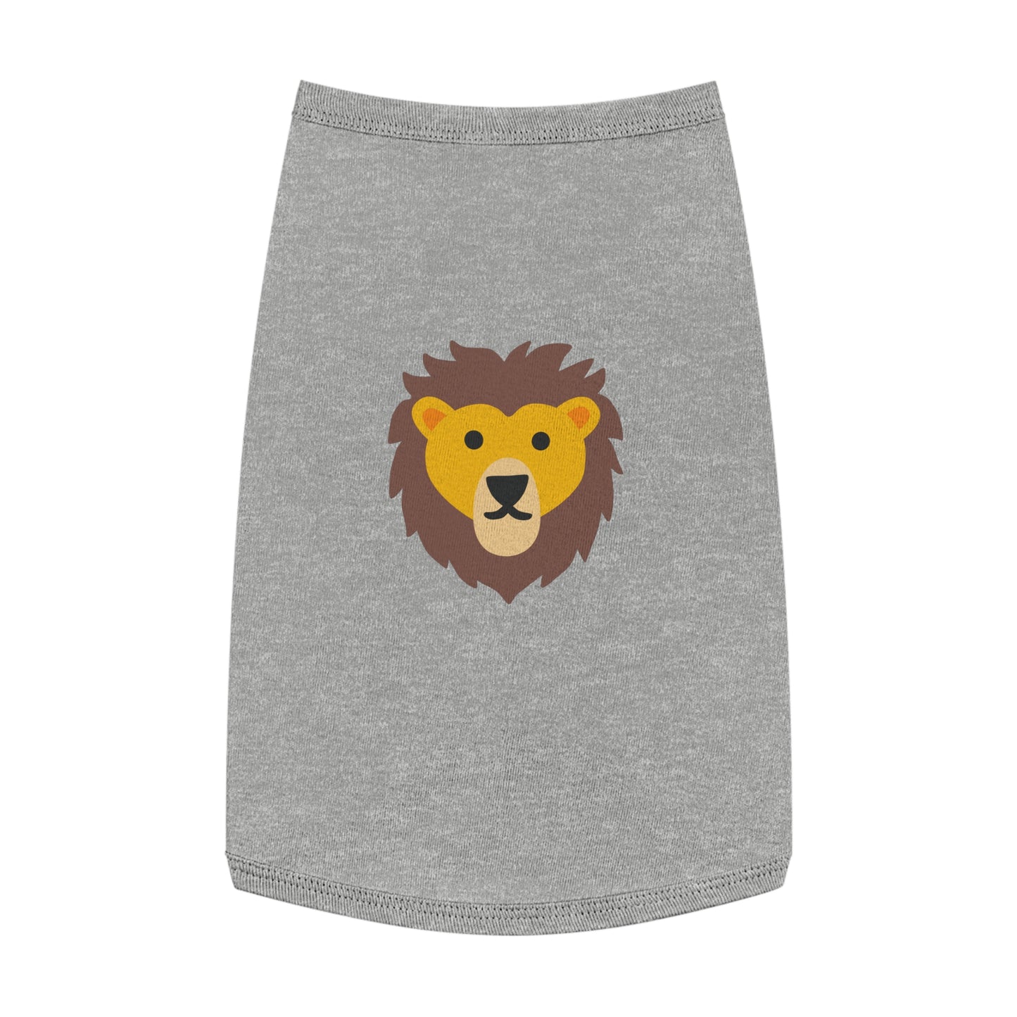 LION EMOJI DOG T-SHIRT