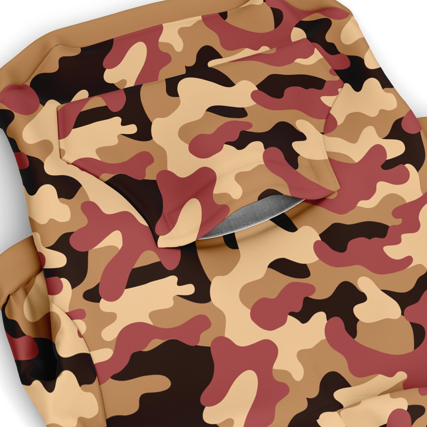 TOFFEE-COFFEE CAMO DOG HOODIE