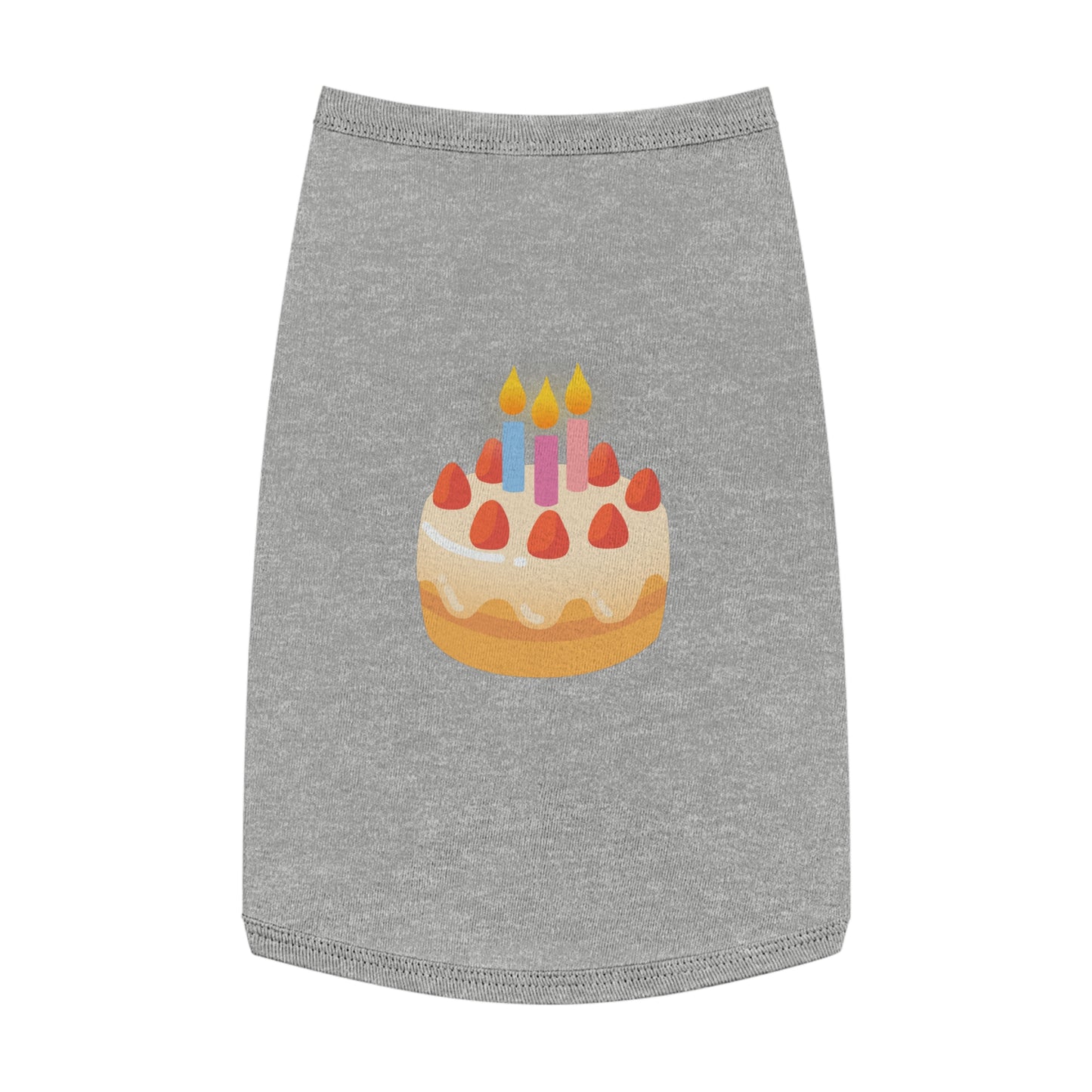 BIRTHDAY EMOJI DOG T-SHIRT