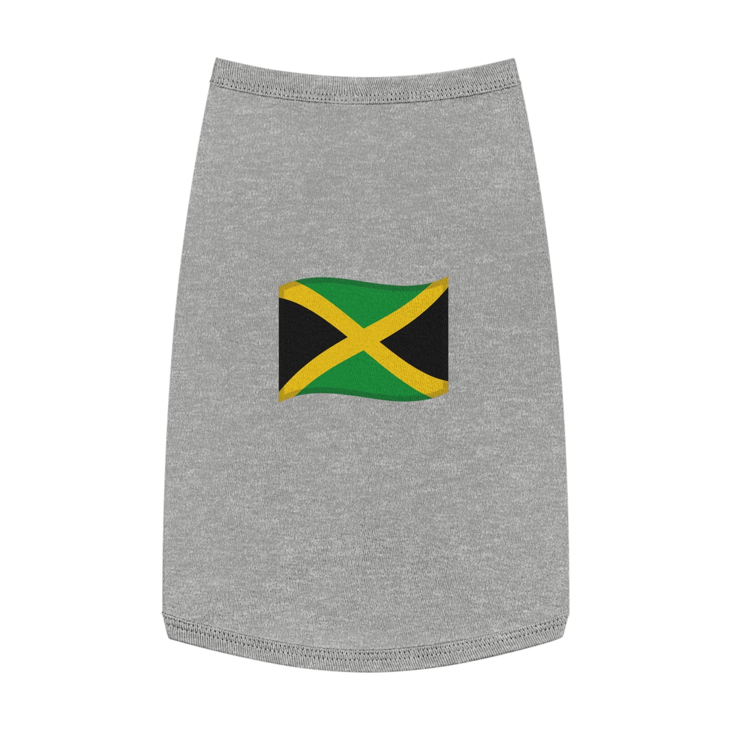 JAMAICA FLAG EMOJI DOG T-SHIRT