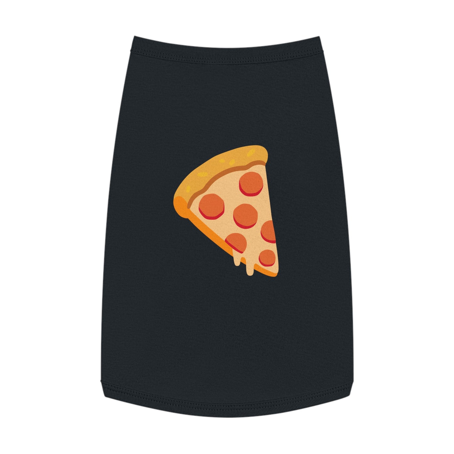 PIZZA EMOJI DOG T-SHIRT