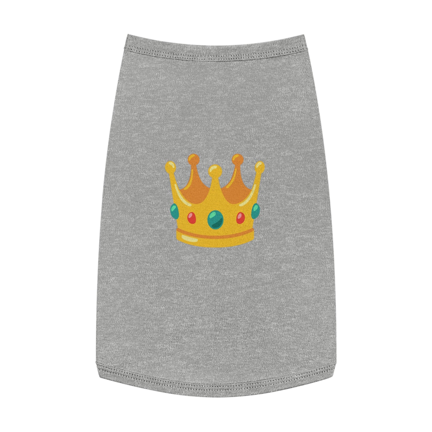 KING EMOJI DOG T-SHIRT