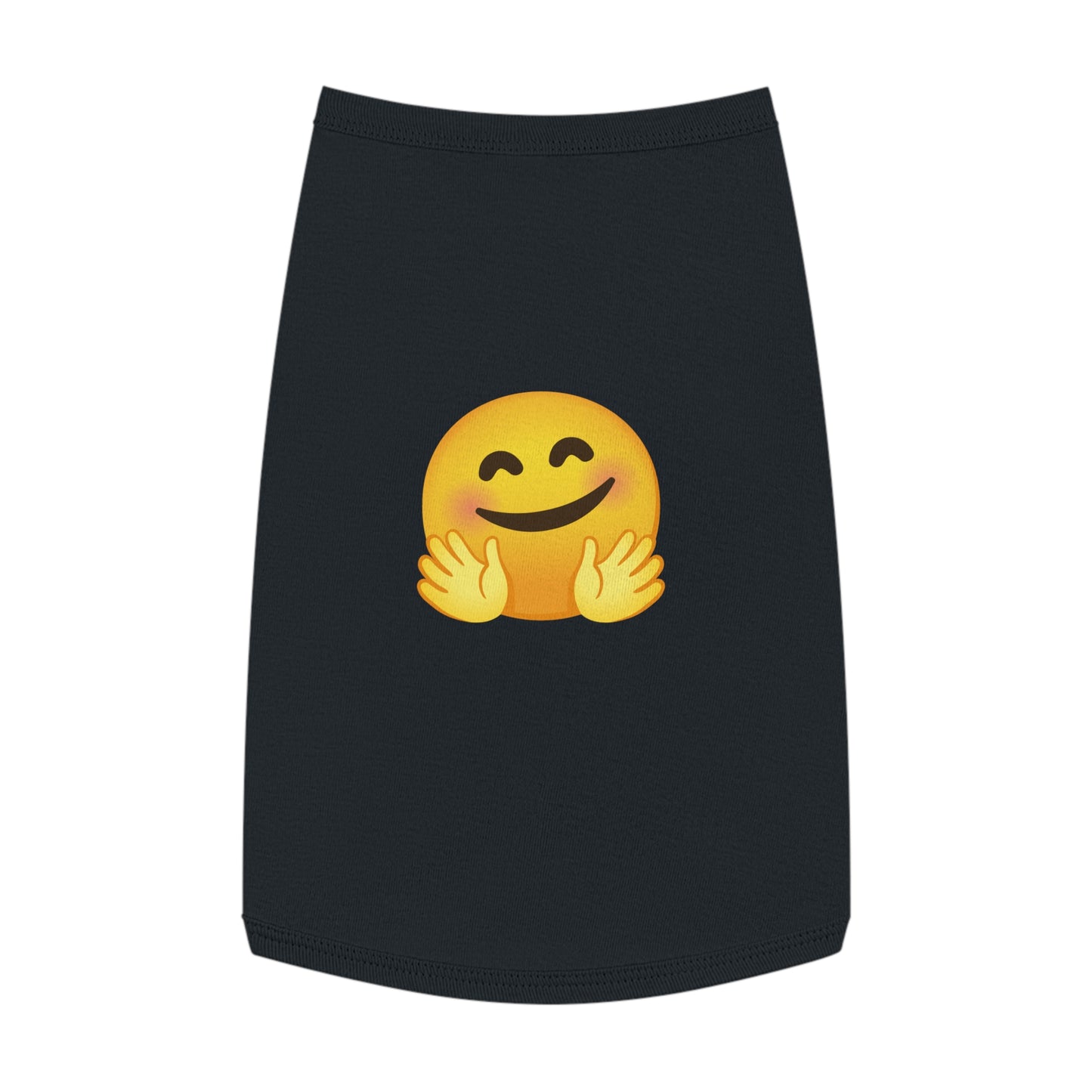 LET'S HUG EMOJI DOG T-SHIRT