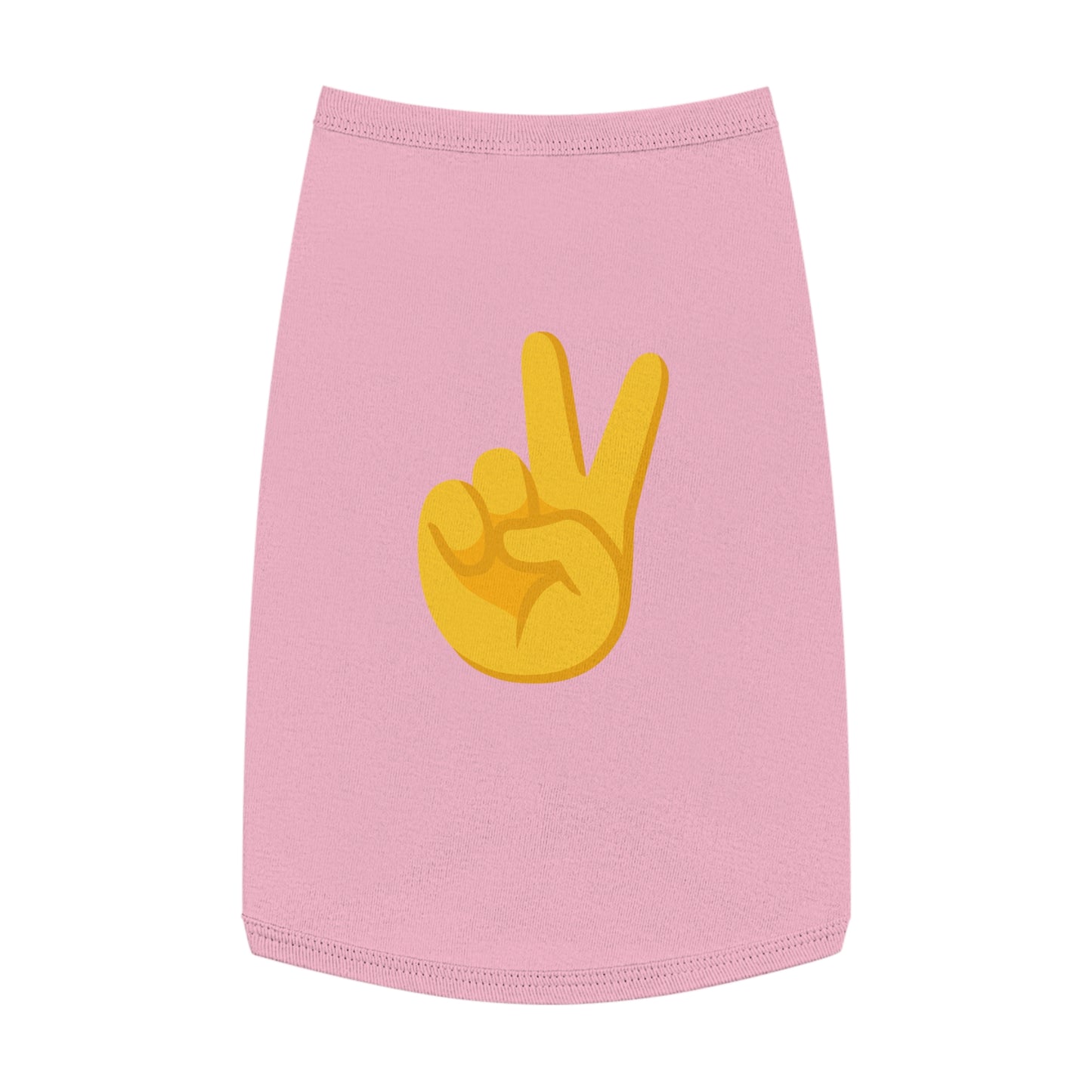 PEACE EMOJI DOG T-SHIRT