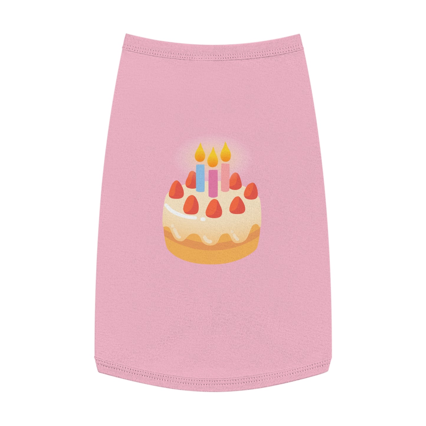 BIRTHDAY EMOJI DOG T-SHIRT