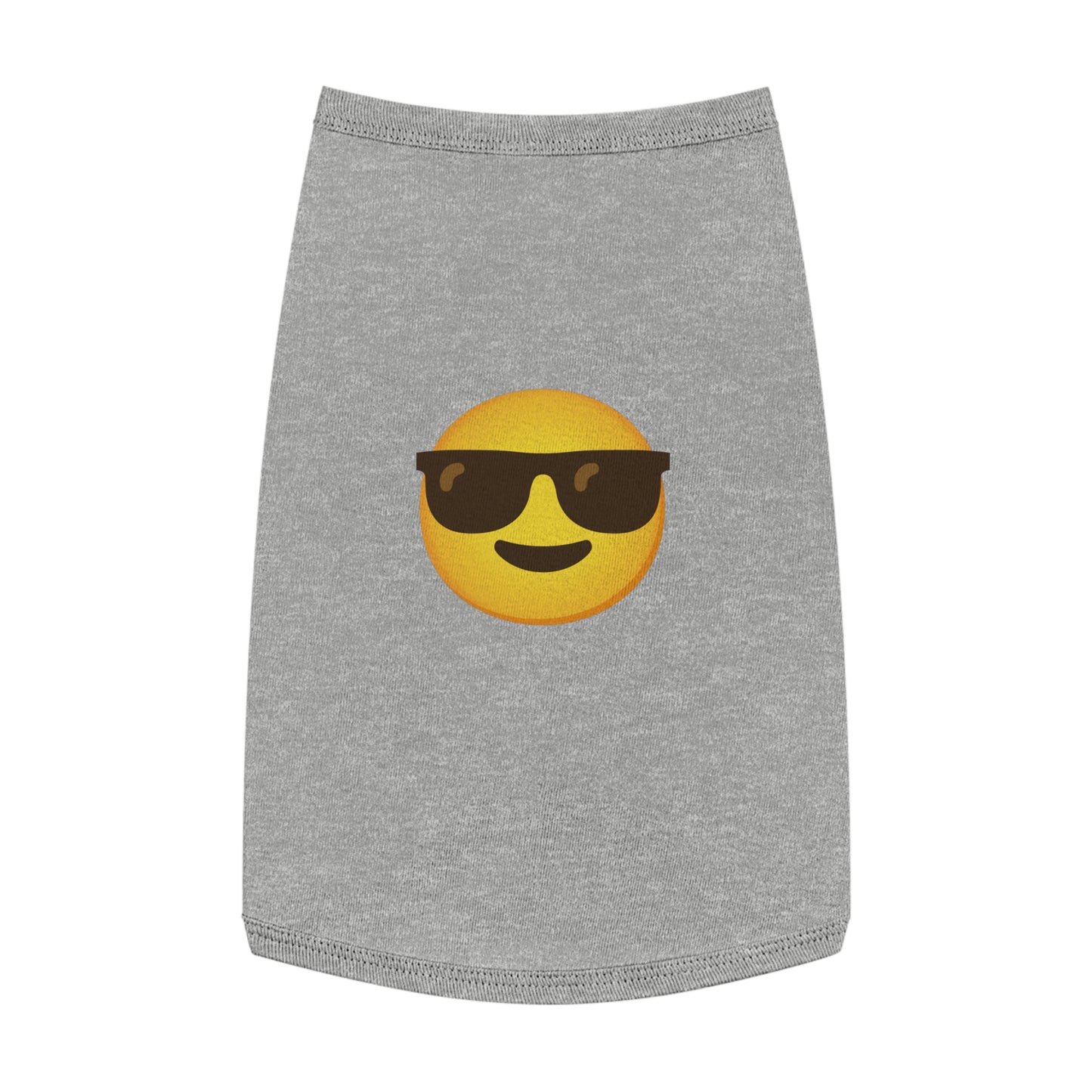 MR COOL EMOJI DOG T-SHIRT