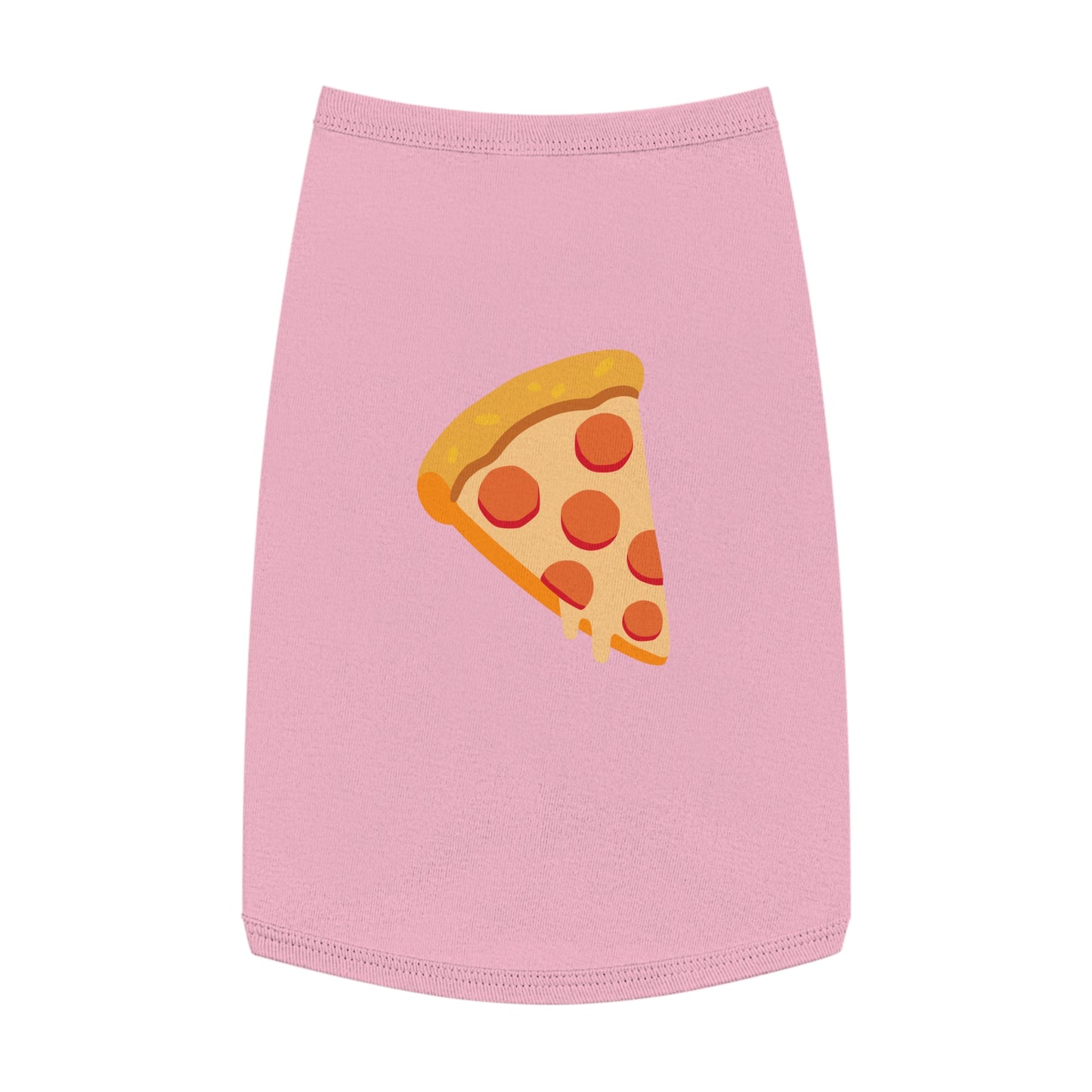 PIZZA EMOJI DOG T-SHIRT