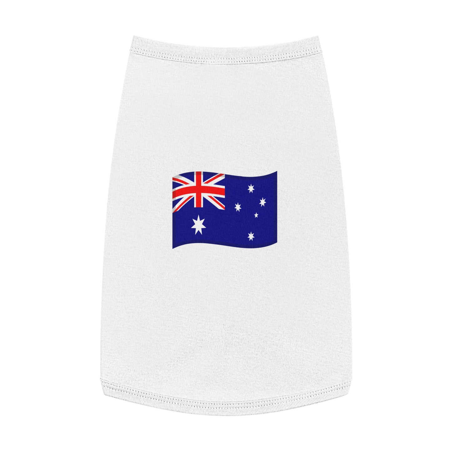 AUSTRALIA FLAG EMOJI DOG T-SHIRT