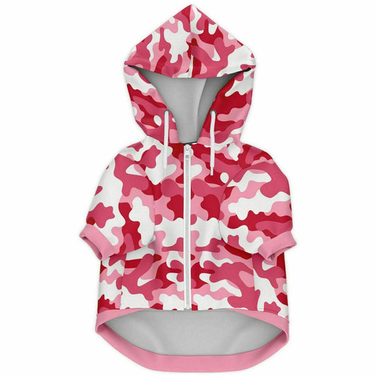 COTTON-CANDY CAMO DOG HOODIE